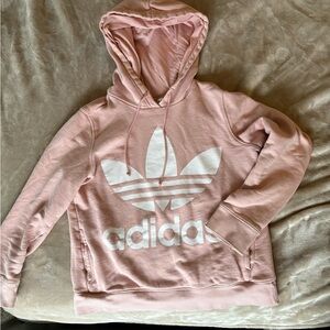Adidas Women's Pink Hoodie